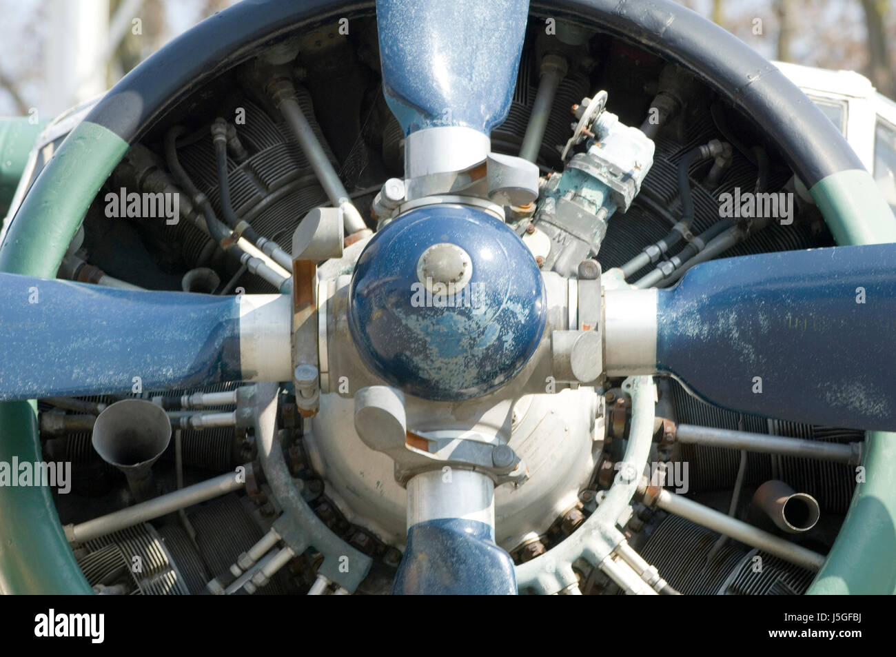motore radiale Foto Stock