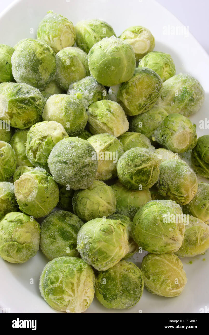 Cibo aliment Vitamine Vitamine verde ghiaccio dolce ricco di verdure in Foto Stock