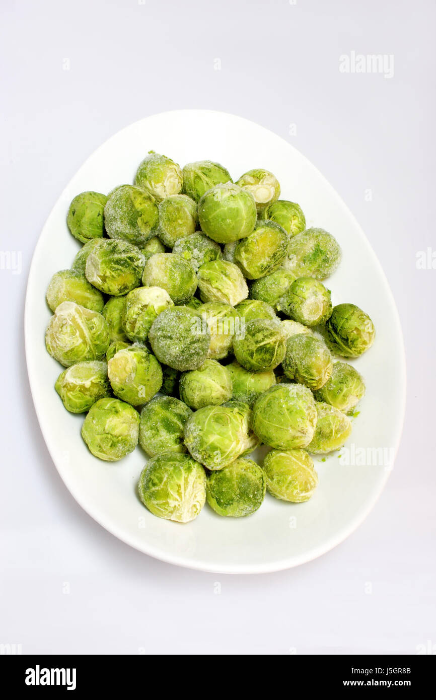 Cibo aliment Vitamine Vitamine verde ghiaccio dolce ricco di verdure in Foto Stock