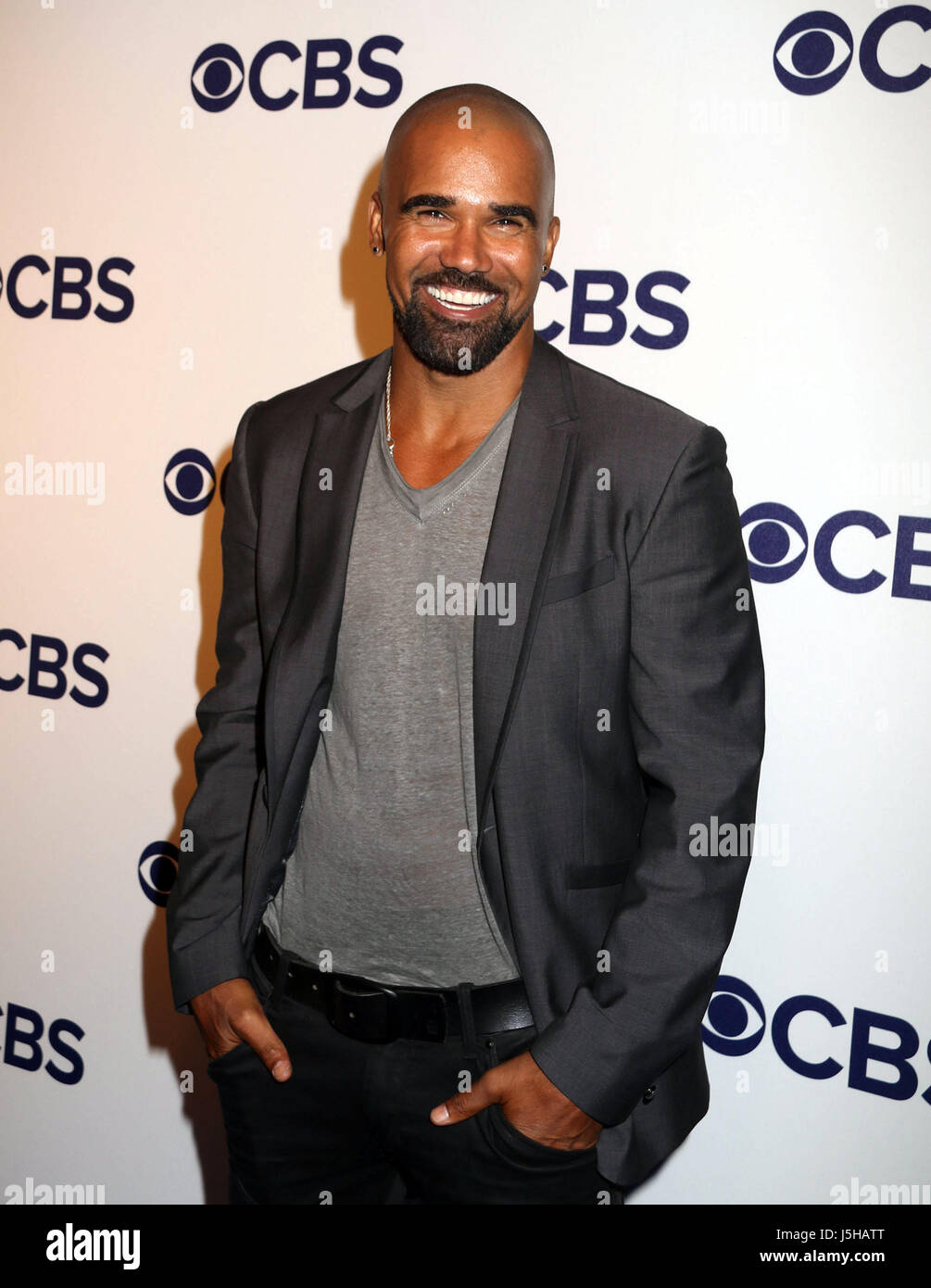 New York, New York, Stati Uniti d'America. Il 17 maggio 2017. Attore SHEMAR MOORE assiste il 2017 CBS Upfront tenutosi presso il Plaza Hotel. Credito: Nancy Kaszerman/ZUMA filo/Alamy Live News Foto Stock