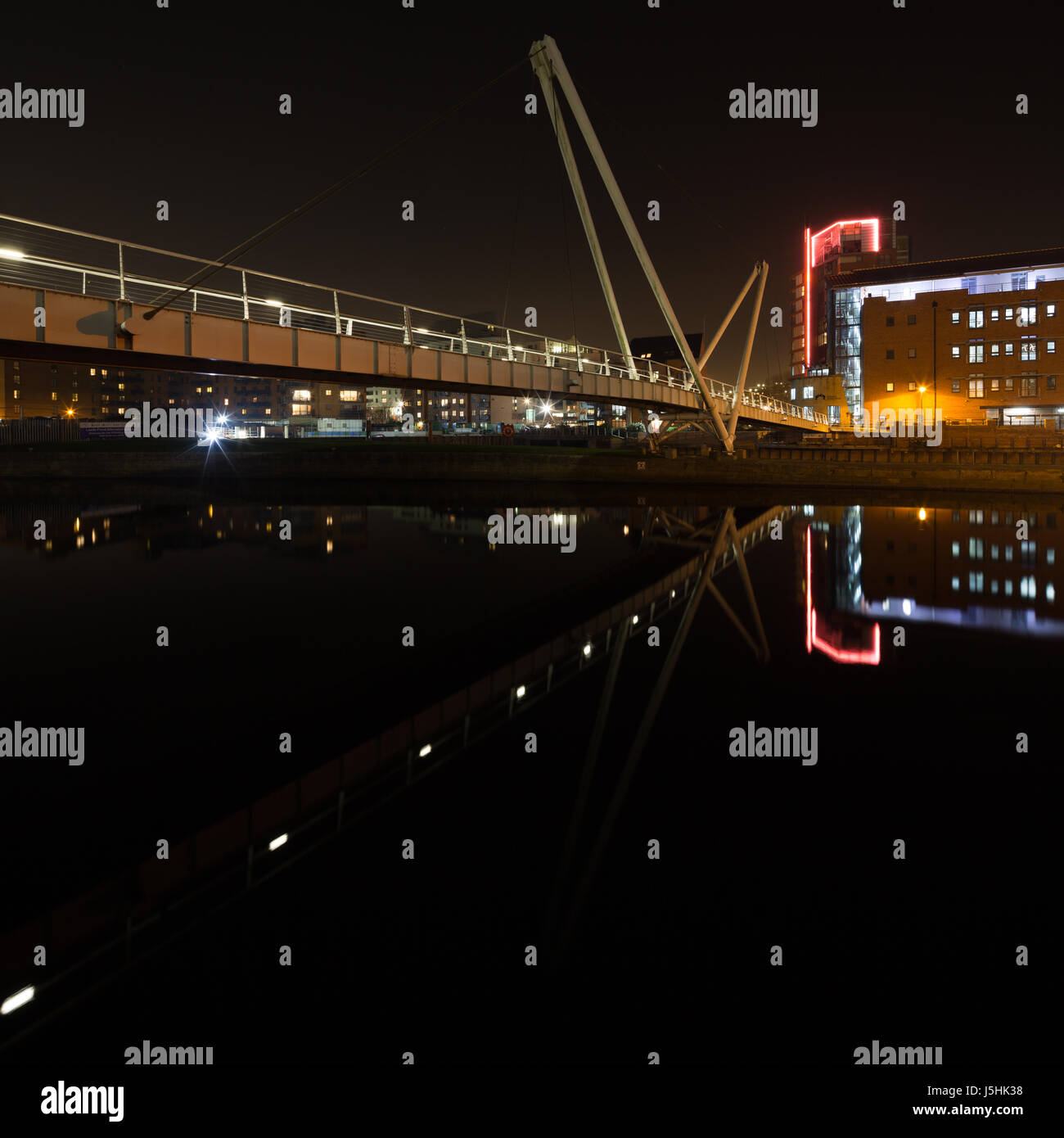 Leeds Dock, Leeds Foto Stock