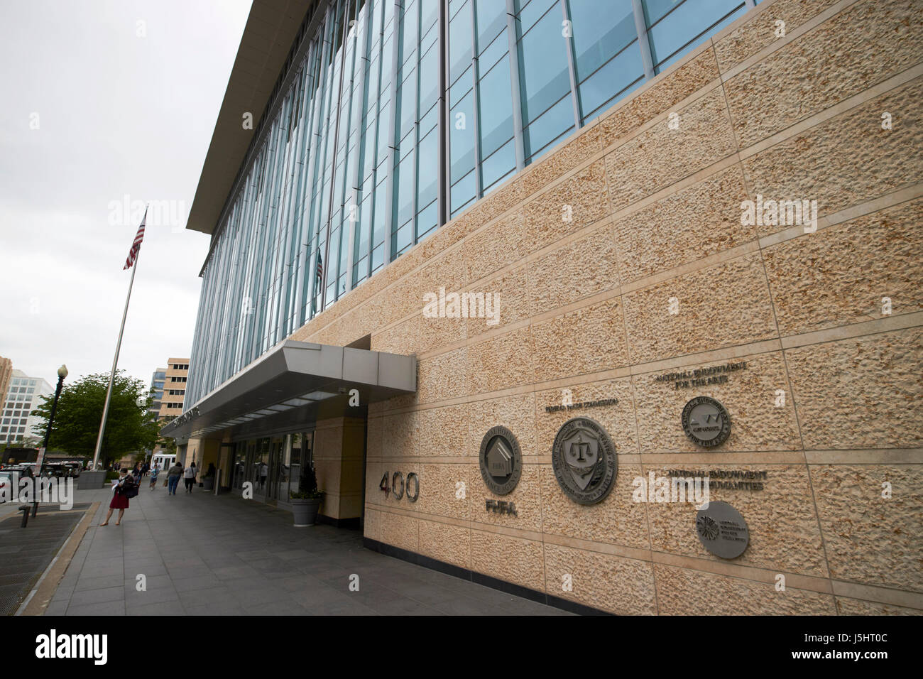 Uffici di alloggiamento federale agenzia delle finanze, la Commissione federale per il commercio, National Endowment for the Arts e il National Endowment per le discipline umanistiche y in co Foto Stock