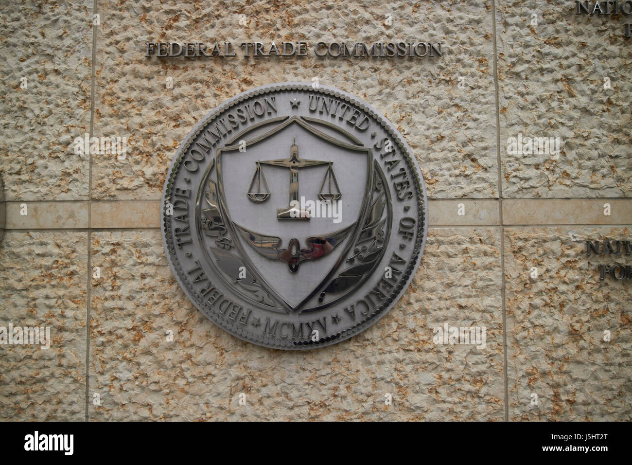 Uffici della Commissione federale del commercio Washington DC USA Foto Stock