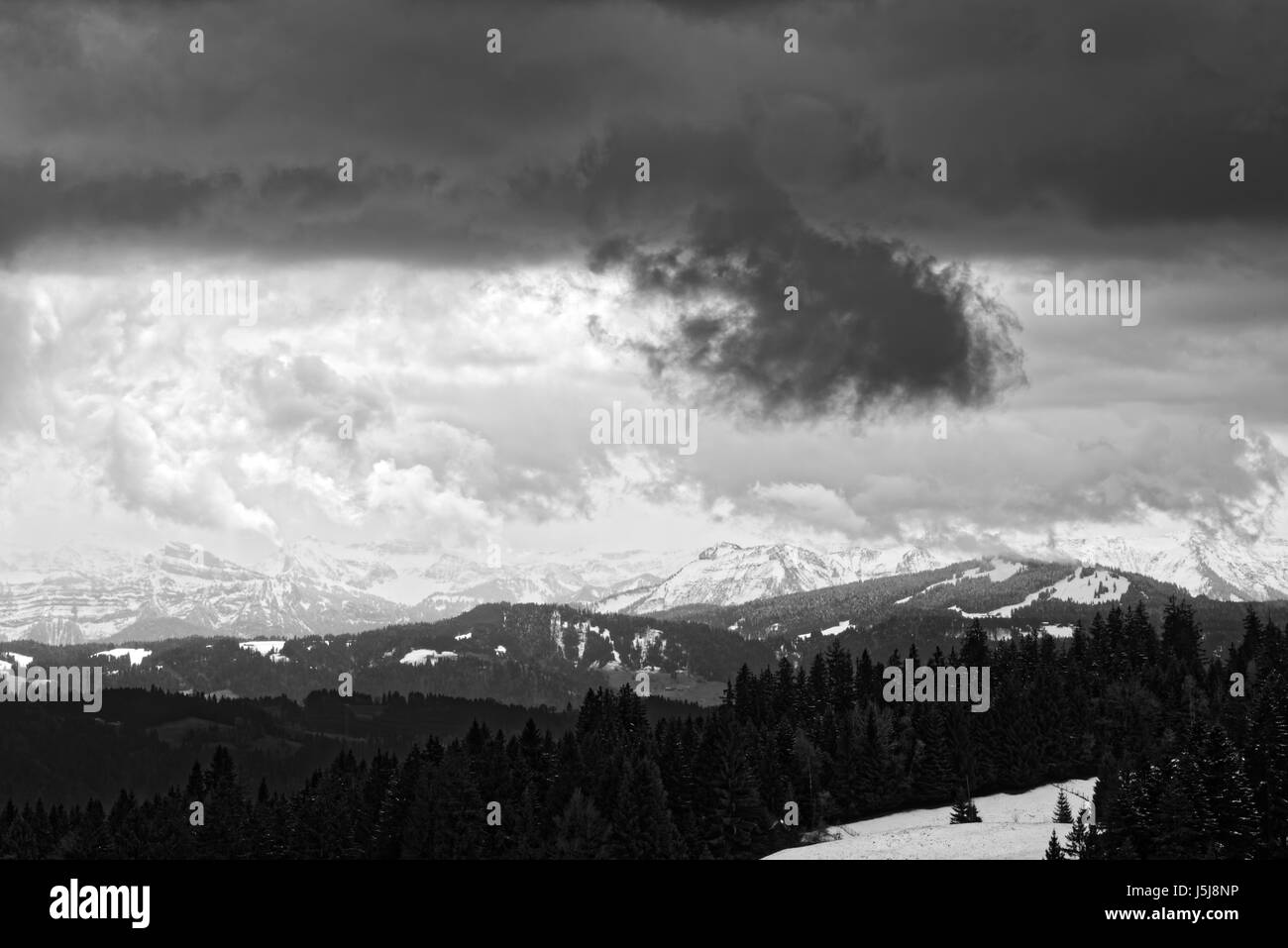 Pfänderbahn, Pfänder , bei Bregenz am Bodensee Foto Stock