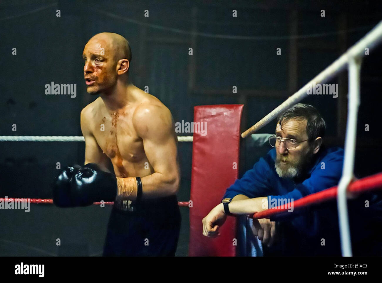 JAWBONE 2017 Vertigo Films produzione con Johnny Harris a sinistra e Michael Smiley Foto Stock