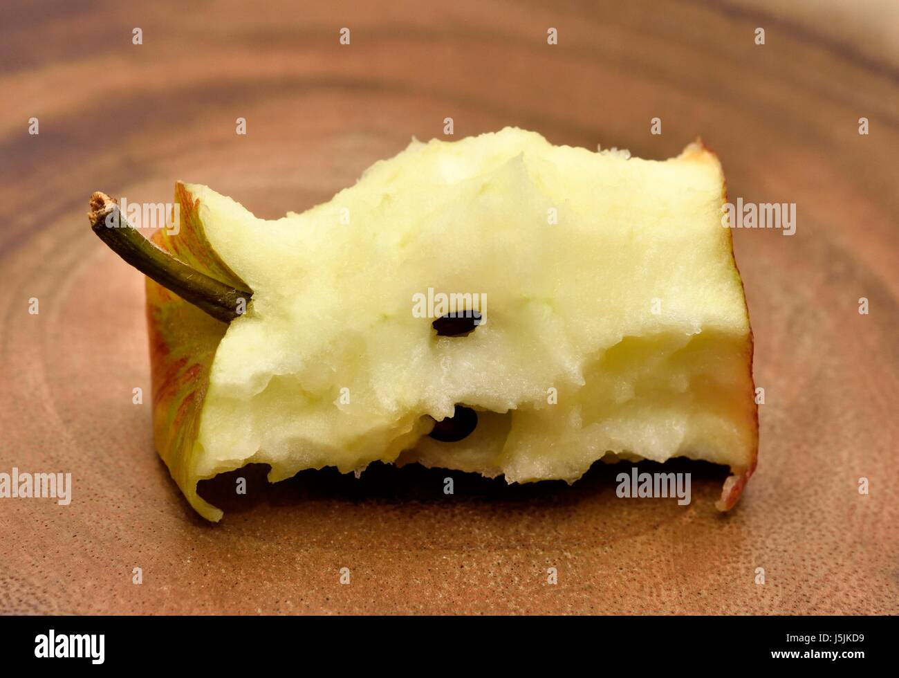 Torsolo di mela Foto Stock
