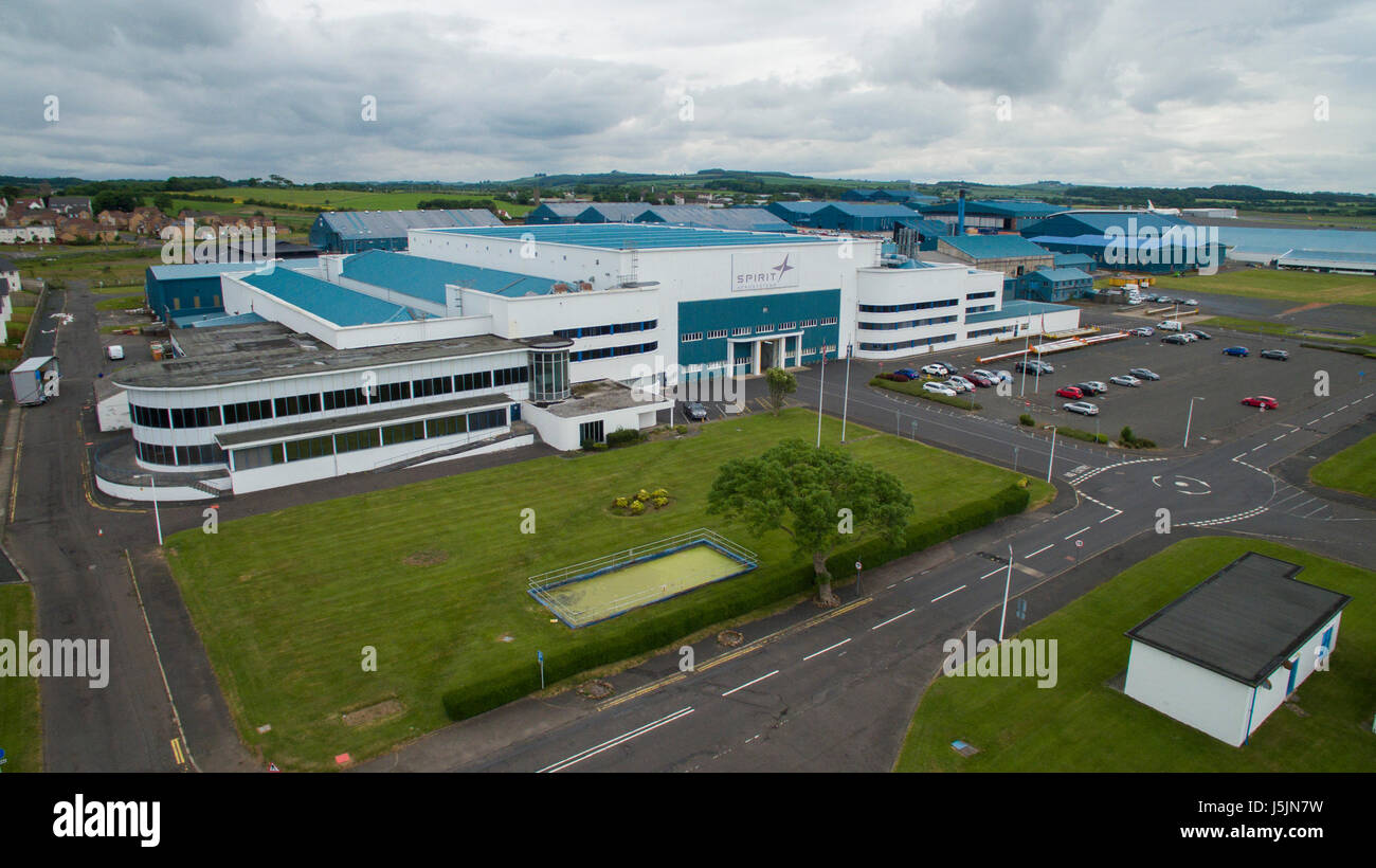 Palazzo Di Engineering Dall'Aeroporto di Prestwick. Mosso da Glasgow, pezzo per pezzo, dopo 1938 grande esposizione. Utilizzato in manutenzione aeromobili per molti anni Foto Stock
