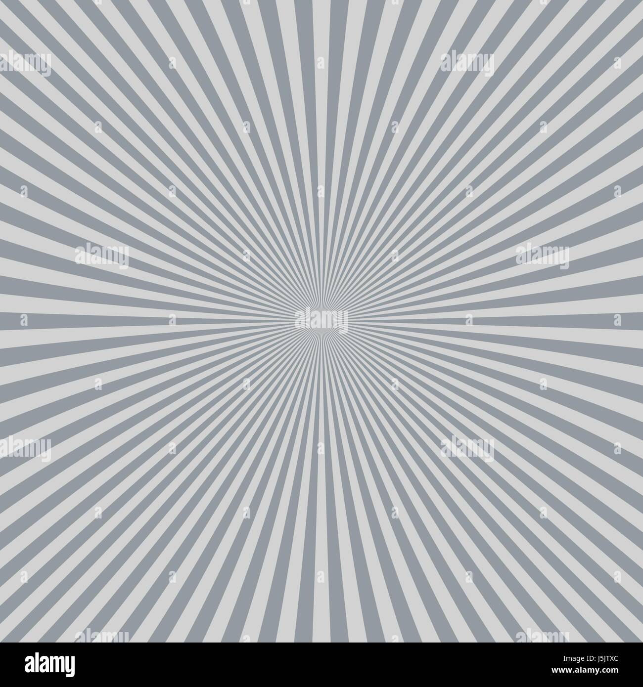 Grigio retrò astratta circus ray burst sfondo Illustrazione Vettoriale