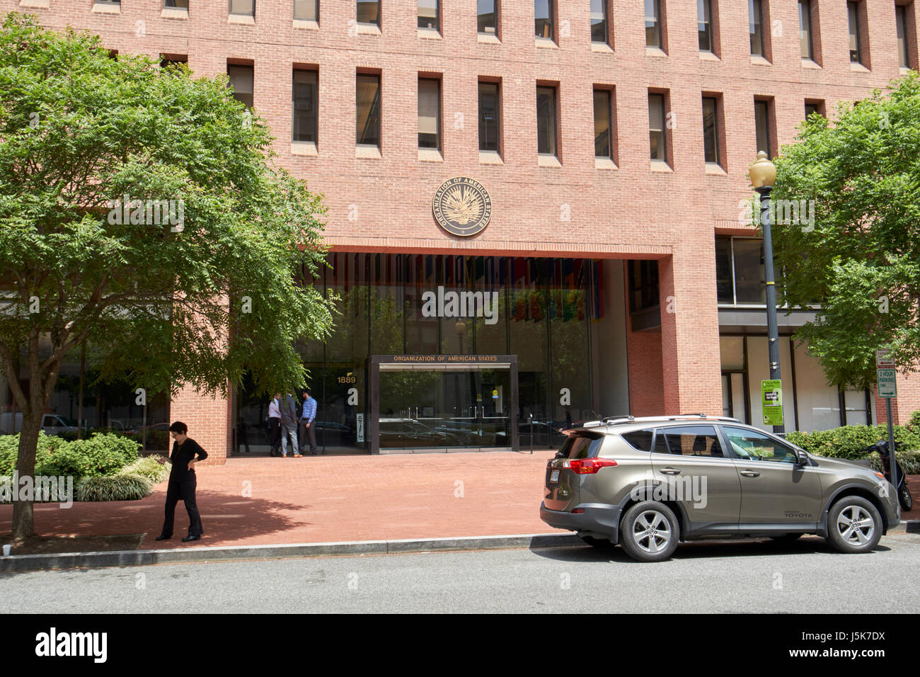 Organizzazione degli Stati Americani uffici a Washington DC USA Foto Stock
