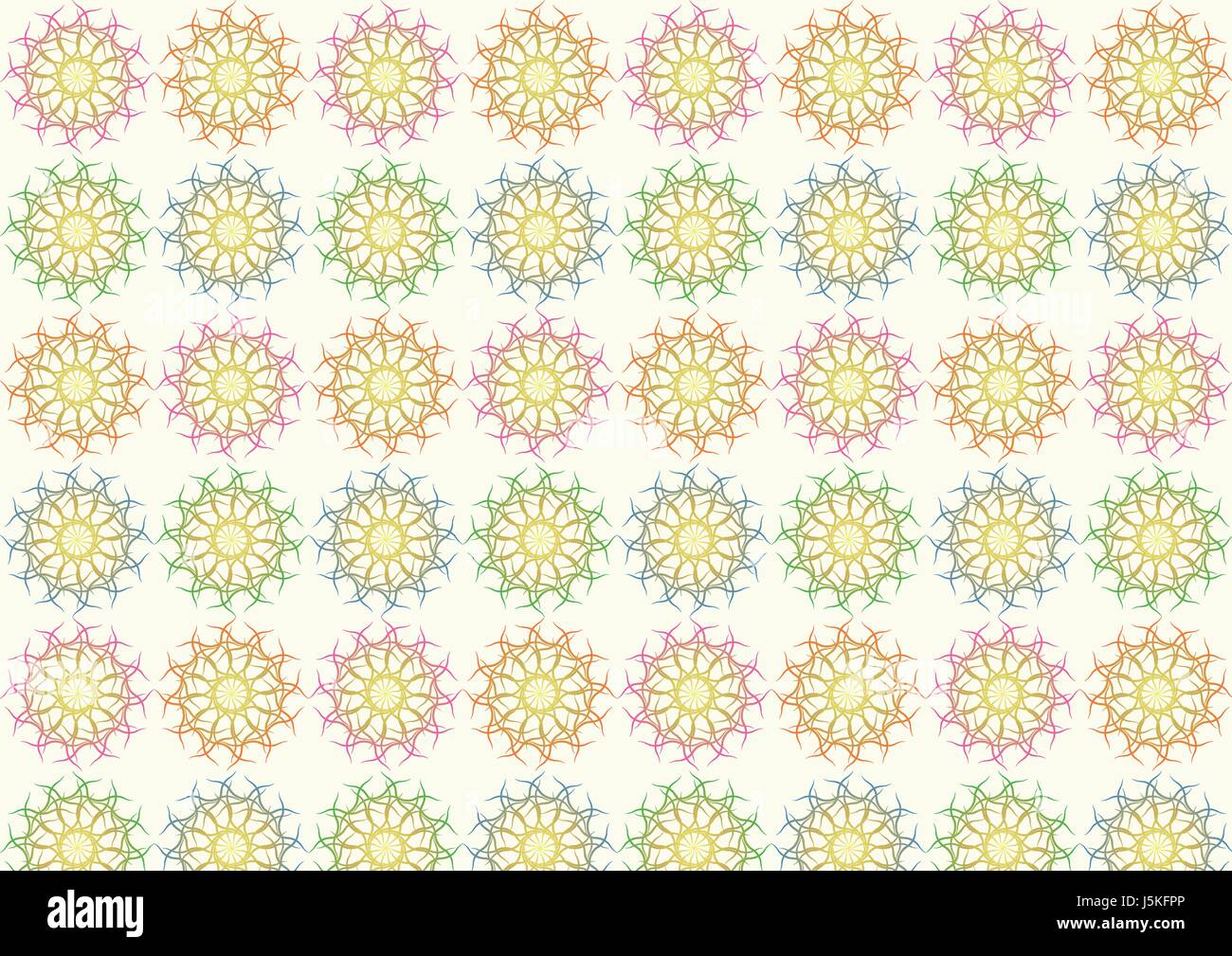 Quattro guazzabuglio pattern a sfera su color pastello. Abstract groviglio sfera sui colori pastello. Illustrazione Vettoriale