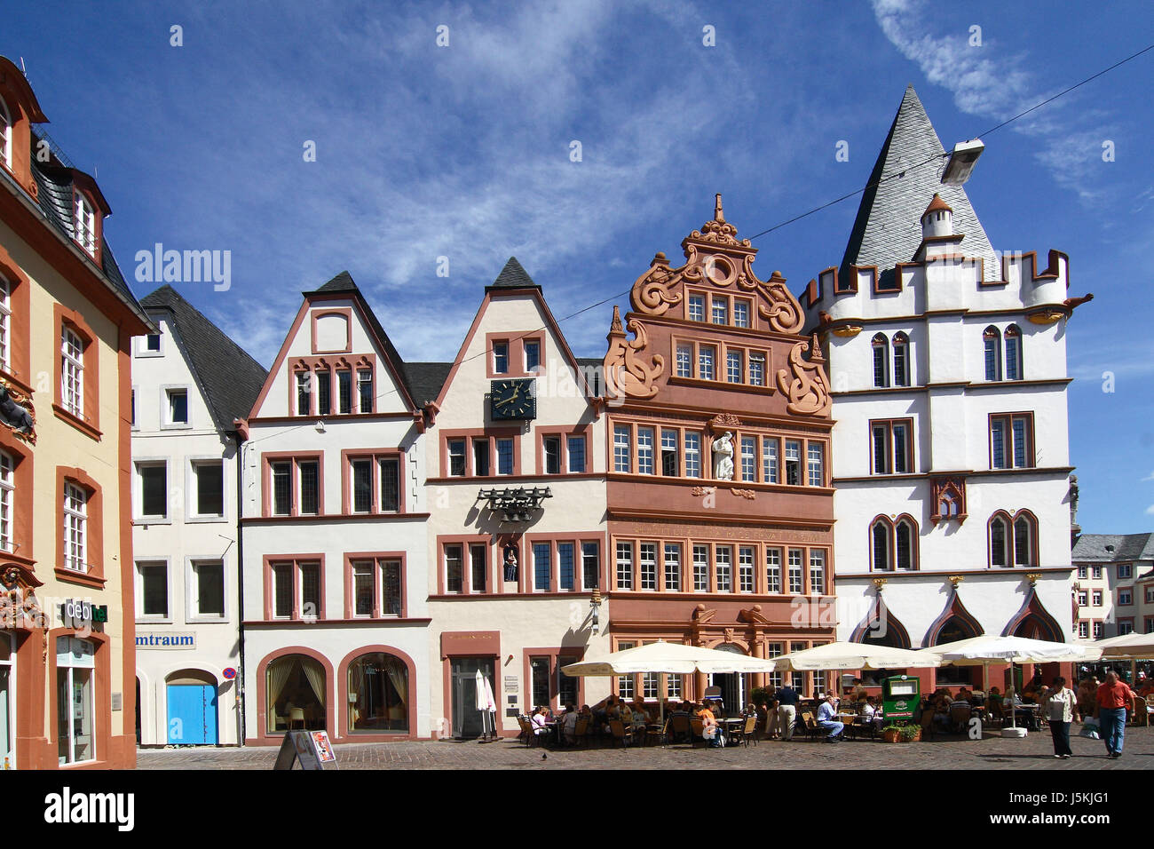 Marktplatz trier Foto Stock