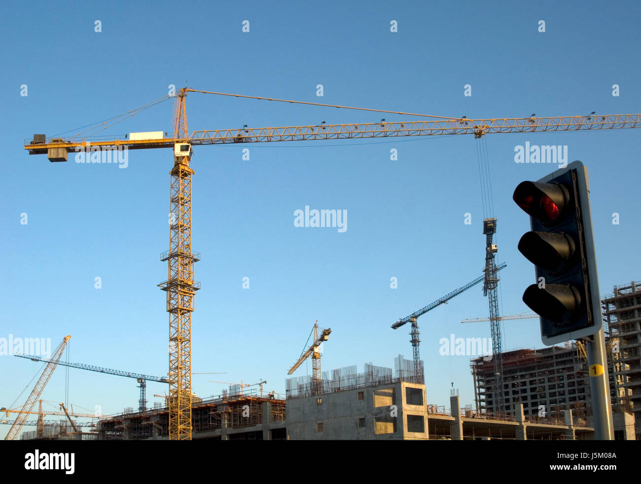 Blue House Building office edificiio multipiano edificio multipiano multi-story Foto Stock