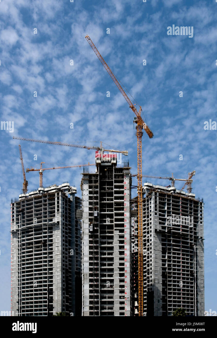 Industria di costruzione Foto Stock