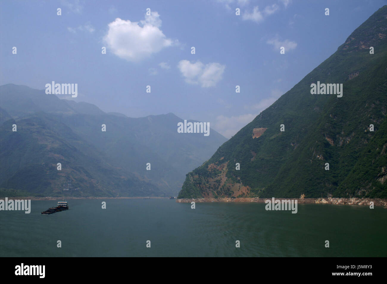 Tre Gole cavalcare un d yangtze Foto Stock