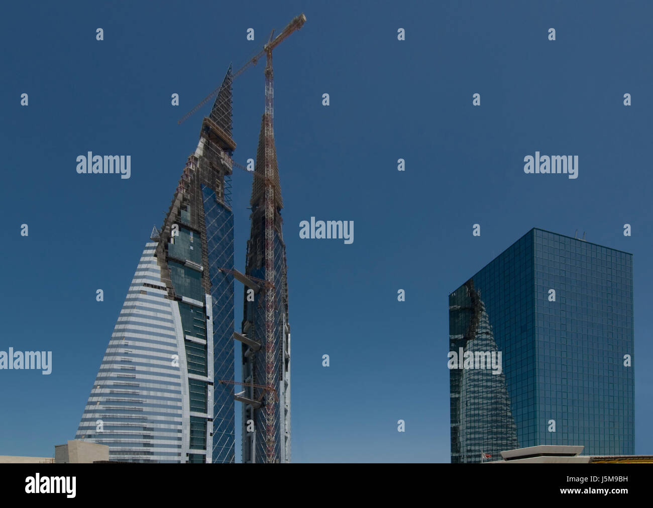 Blue House Building office edificiio multipiano edificio multipiano multi-story Foto Stock