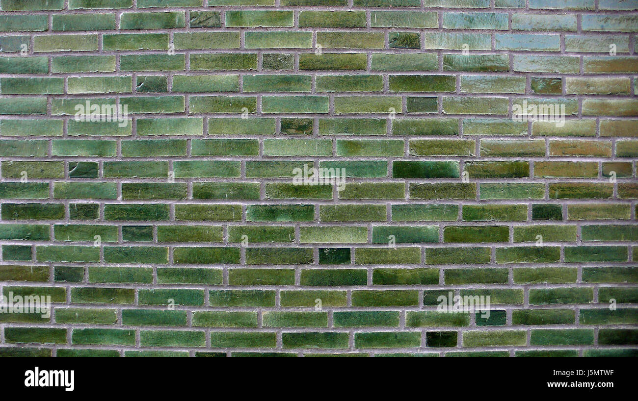 mattone smaltato Foto Stock