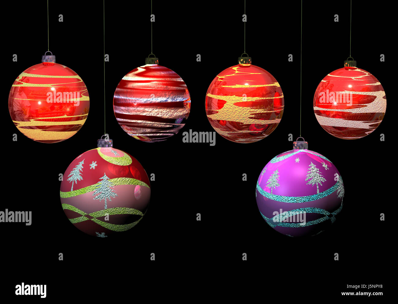 Colorato colorato splendida molteplici riccamente colorata festosa decorazione Foto Stock