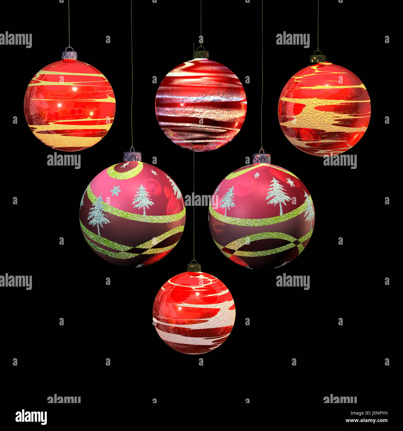 Colorato colorato splendida molteplici riccamente colorata festosa decorazione Foto Stock