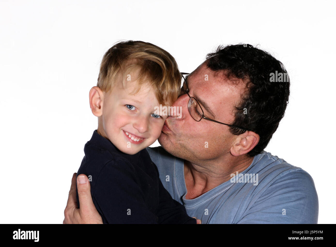 padre e figlio Foto Stock