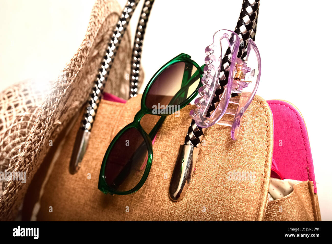 Accessori per la spiaggia Foto Stock