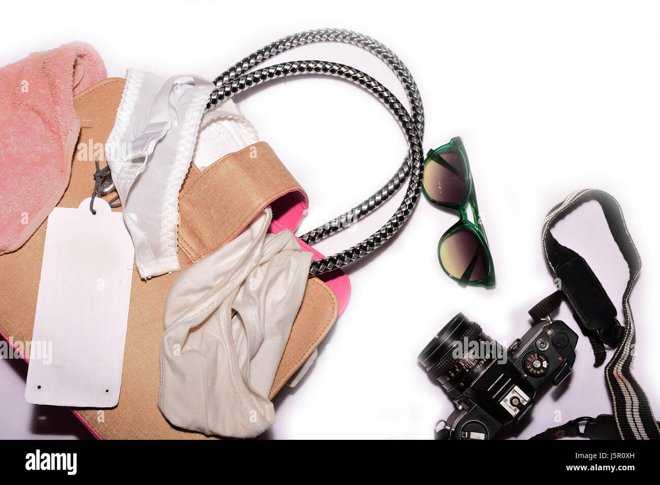 Accessori per la spiaggia Foto Stock