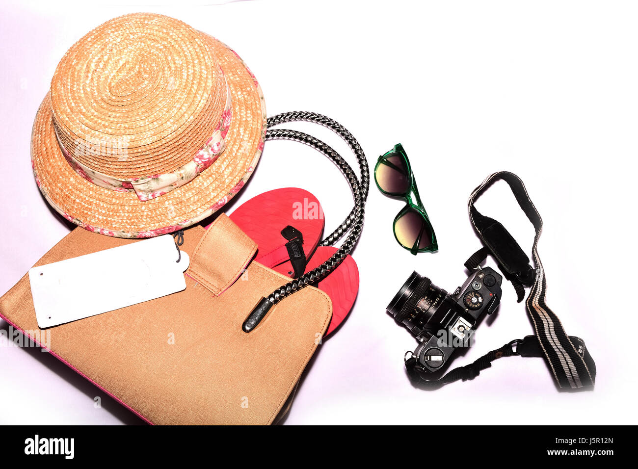 Accessori per la spiaggia Foto Stock