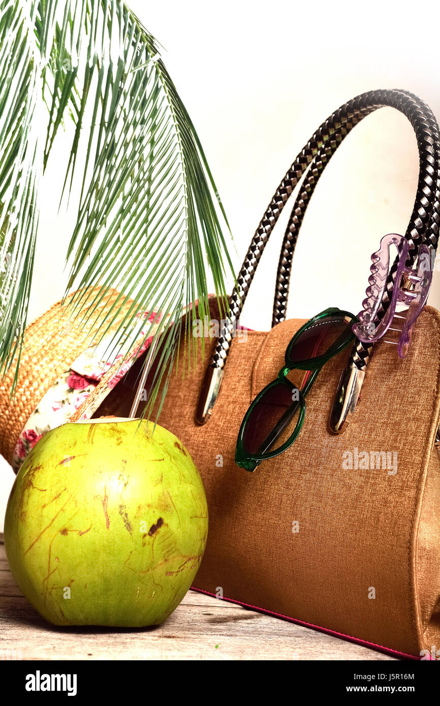 Accessori per la spiaggia Foto Stock