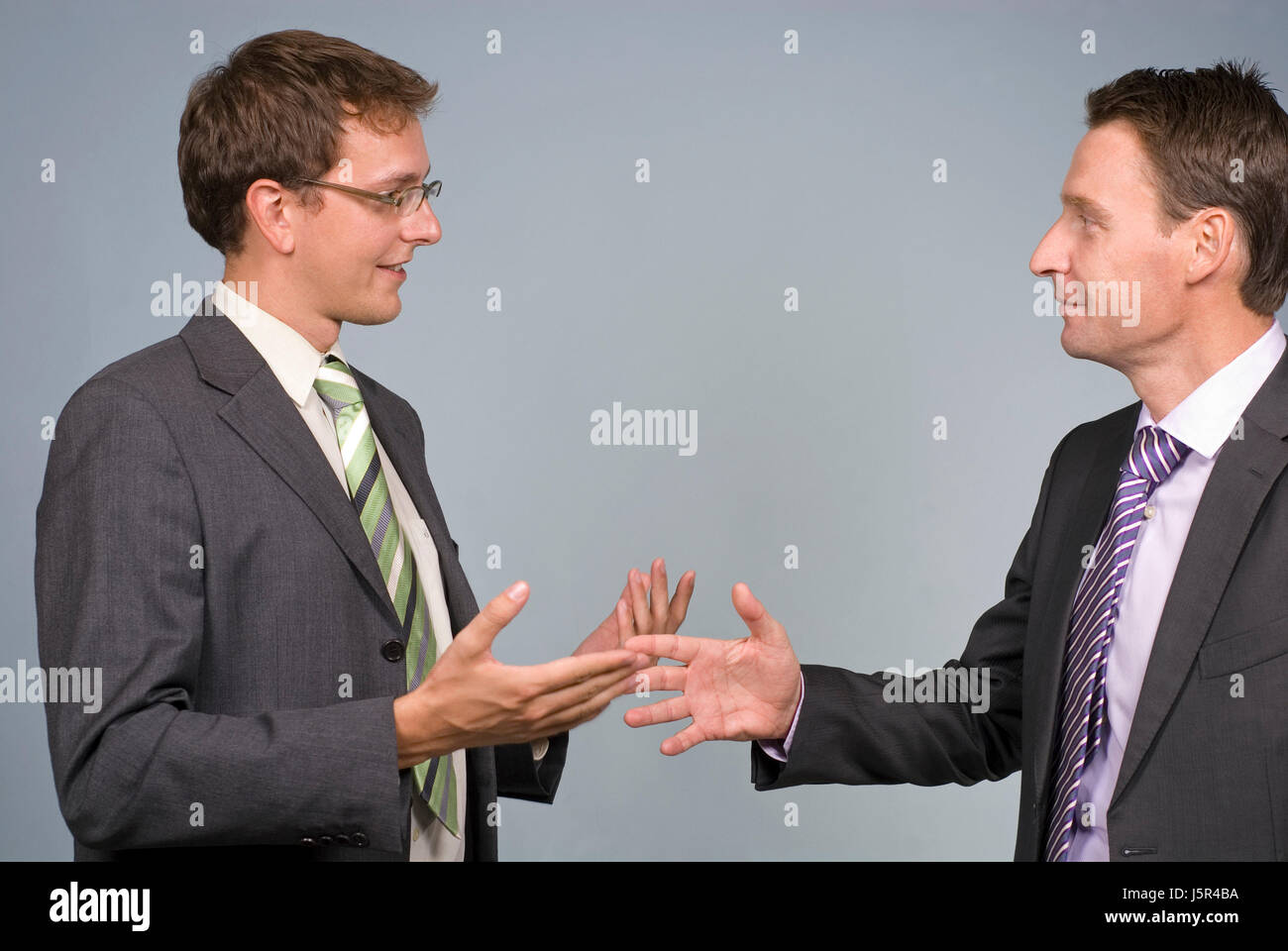 discussione Foto Stock