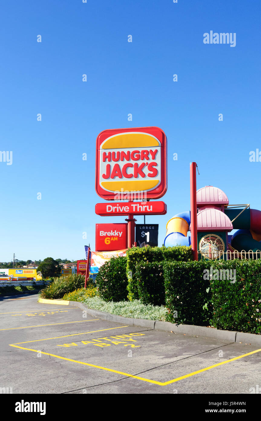 Fame Jack's Drive Thru Shop, Nuovo Galles del Sud, NSW, Australia Foto Stock