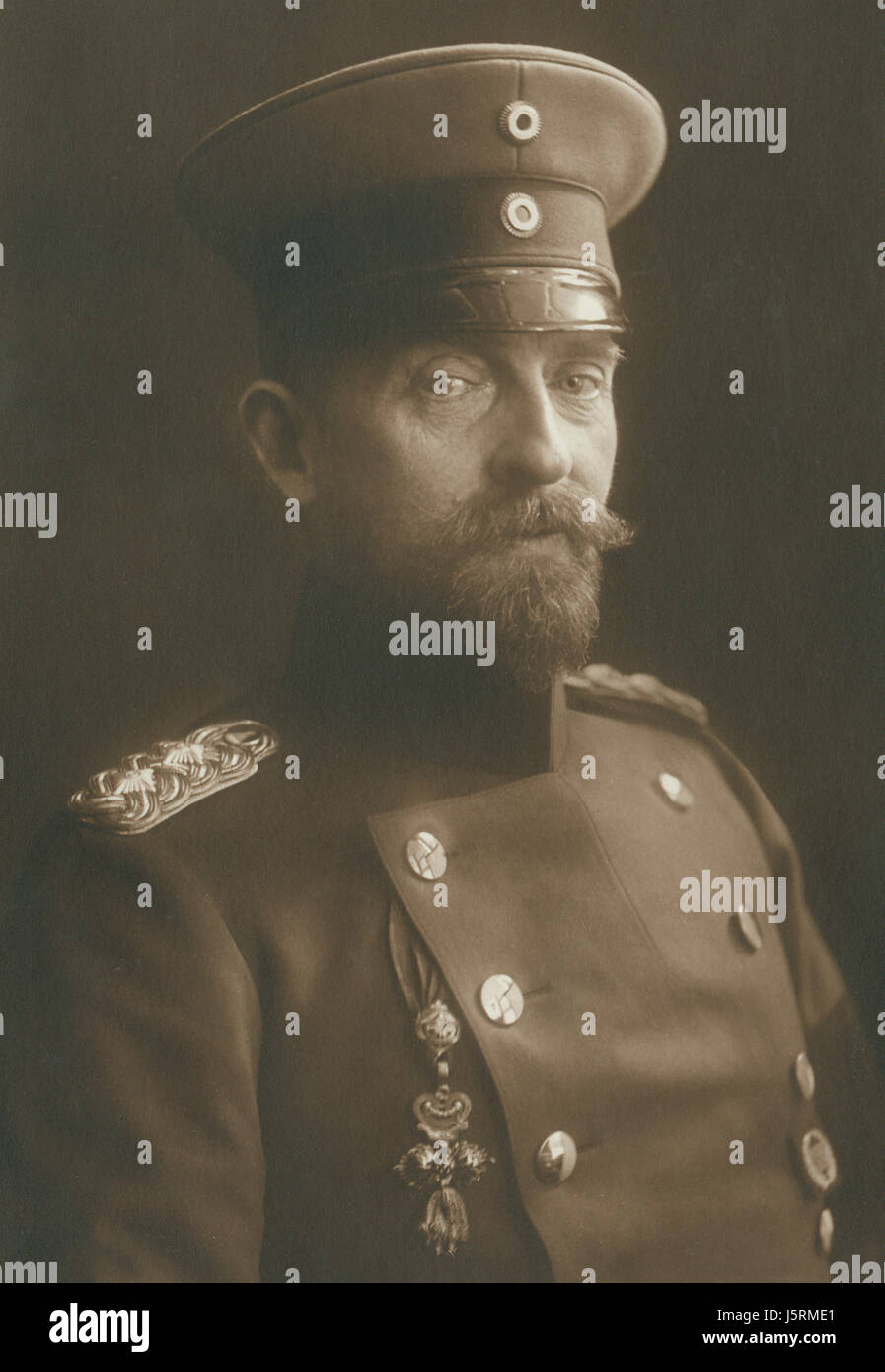 Ferdinando I (1865-1927), re di Romania 1914-27, Ritratto, 1915 Foto Stock