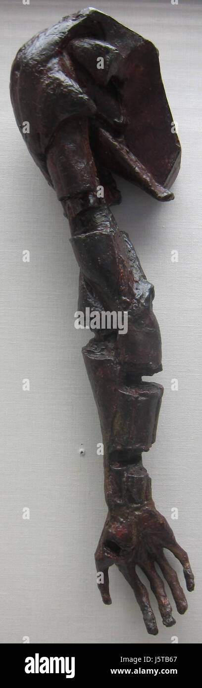 "Spalla destra, il braccio e la mano' da Thomas Eakins Foto Stock