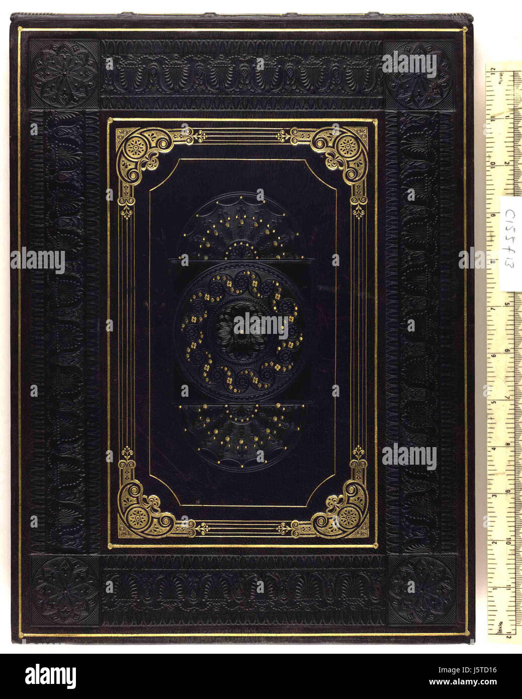 -Una raccolta di stampe litografiche colorate a mano, compreso il lavoro di J. L. H. Bellange e H. Lecomte.- - coperchio superiore (c155f13) Foto Stock