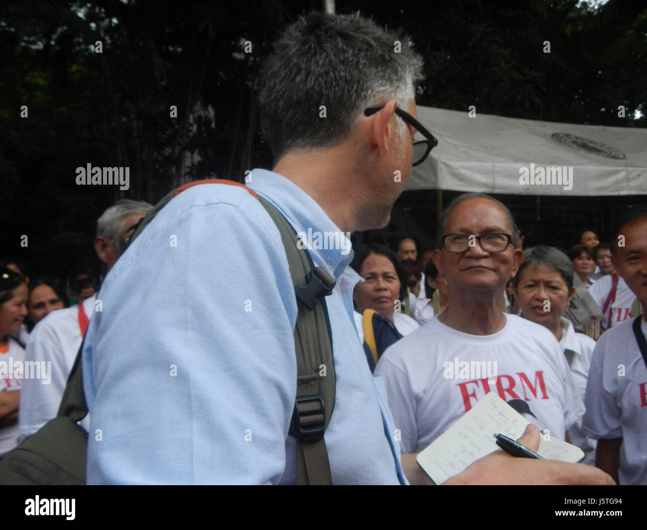 0147a James Hookway Filippine Wall Street Journal persone Foto Stock