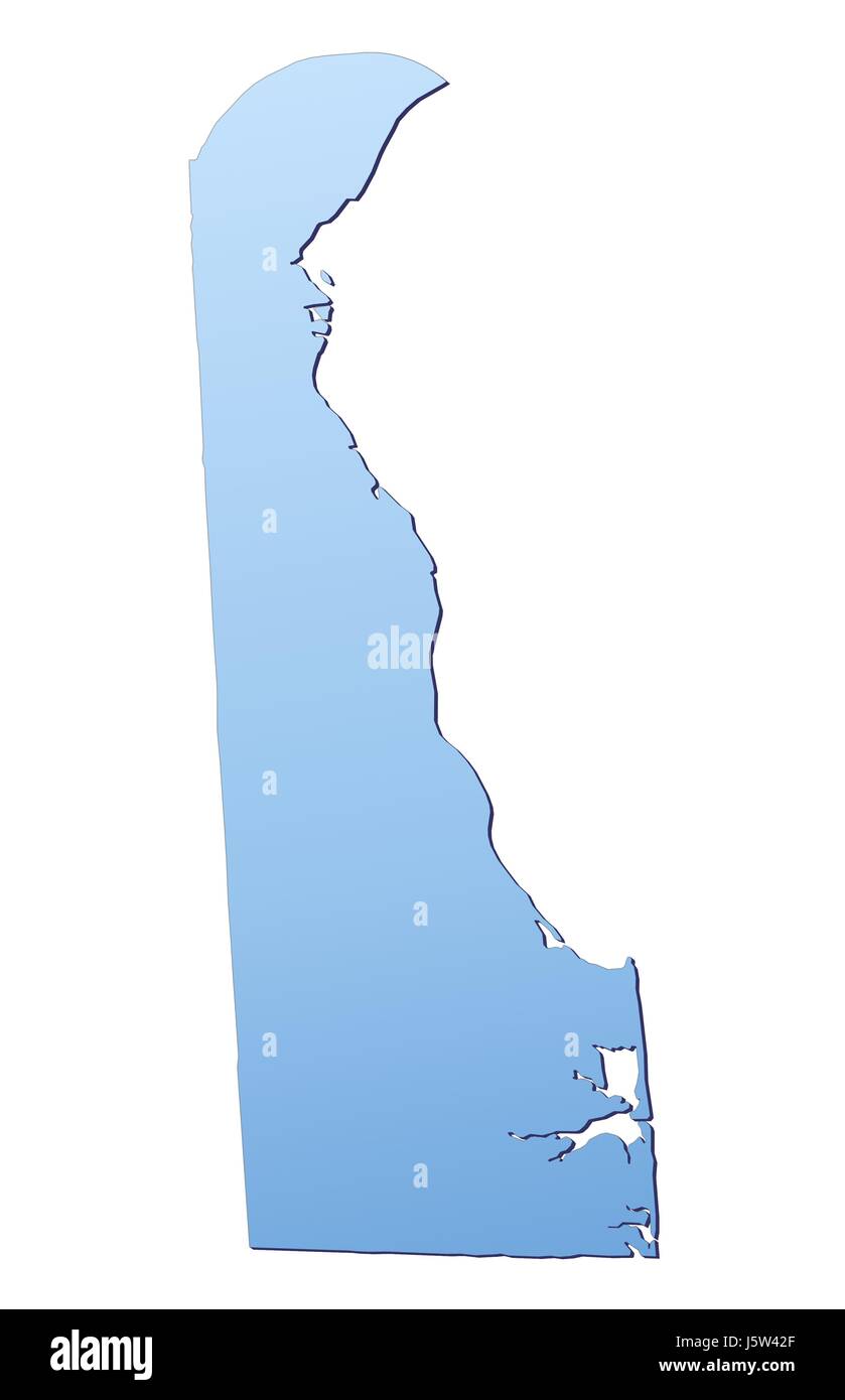 Blu stato isolato mappa atlas mappa del mondo sfondo dettaglio dello sfondo grafico Foto Stock