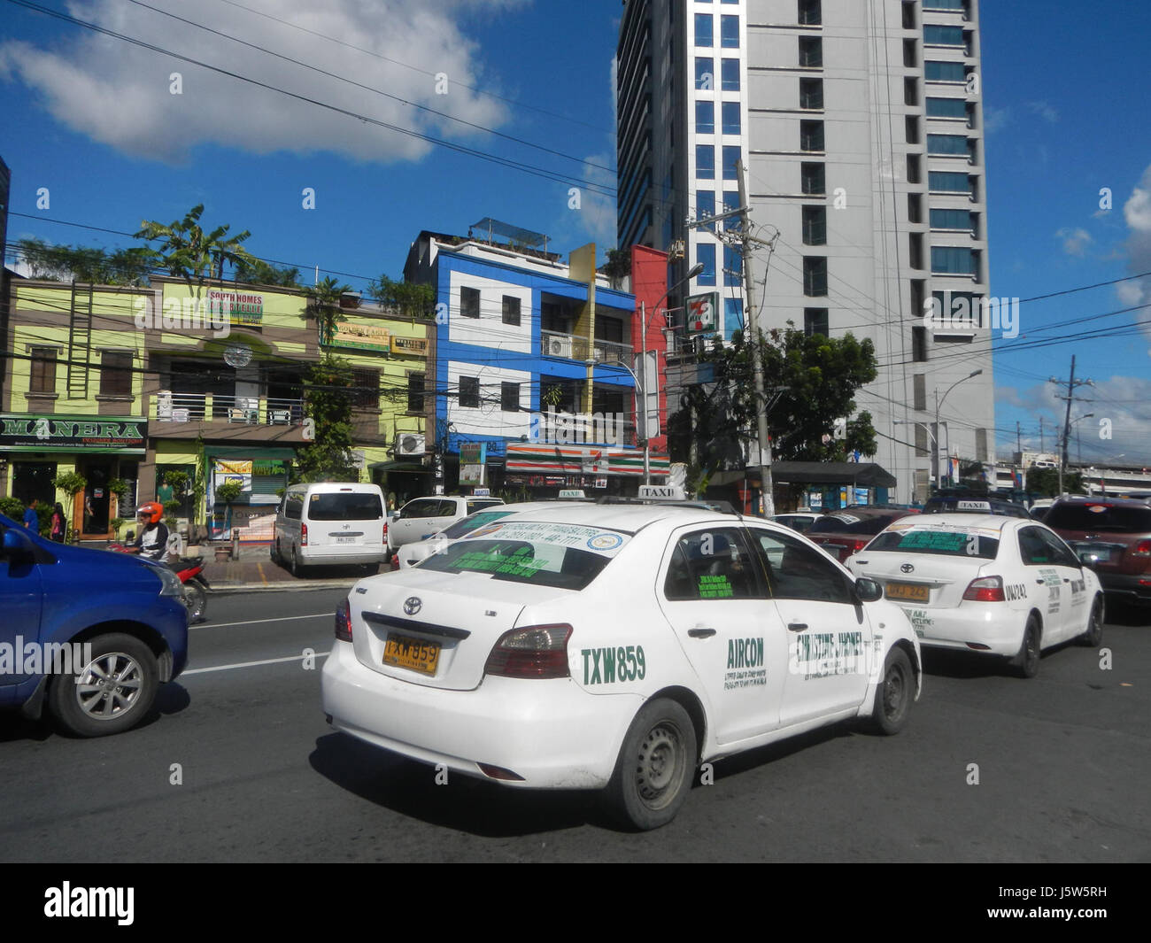 0408 GMA Network Center Timog Avenue Broadcasting 09 Foto Stock