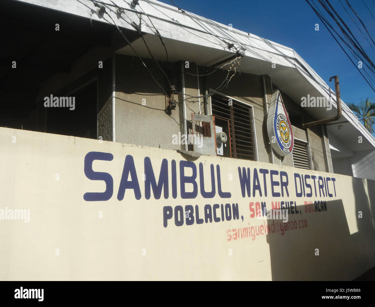 01072 Scuola Poblacion torri d'acqua San Jose San Miguel Bulacan Bulacan 04 Foto Stock