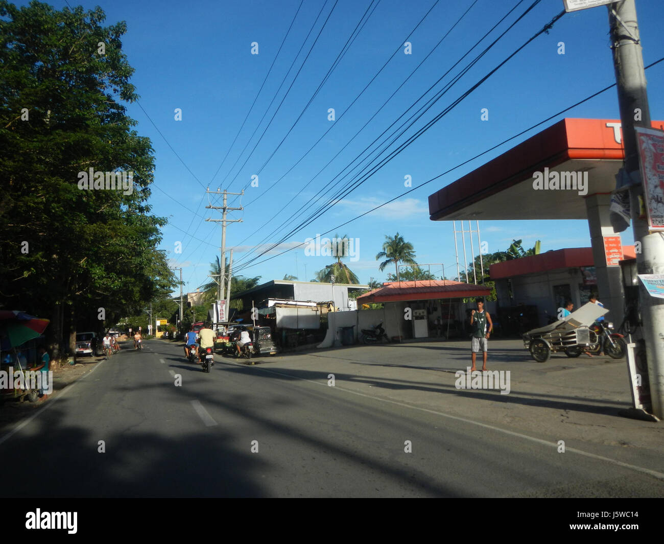 Questa voce fa riferimento a posizioni chiave a San Vicente, Santa Rita e San Miguel a Bulacan, Filippine, evidenziando la strada provinciale 23. Fornisce una panoramica geografica di queste città e delle loro infrastrutture. Foto Stock