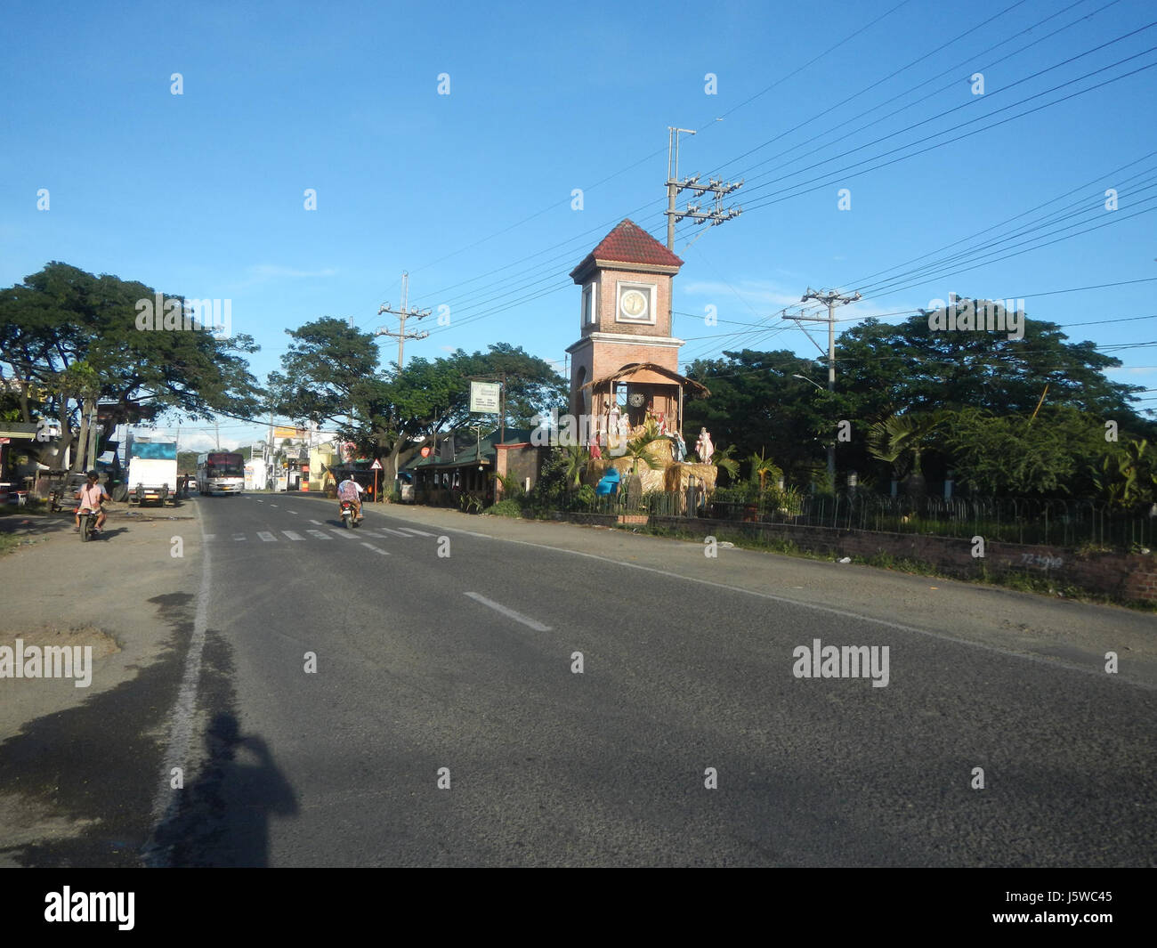 01709 Santa Rita Camias Salangan San Miguel Bulacan Strada Provinciale 23 Foto Stock