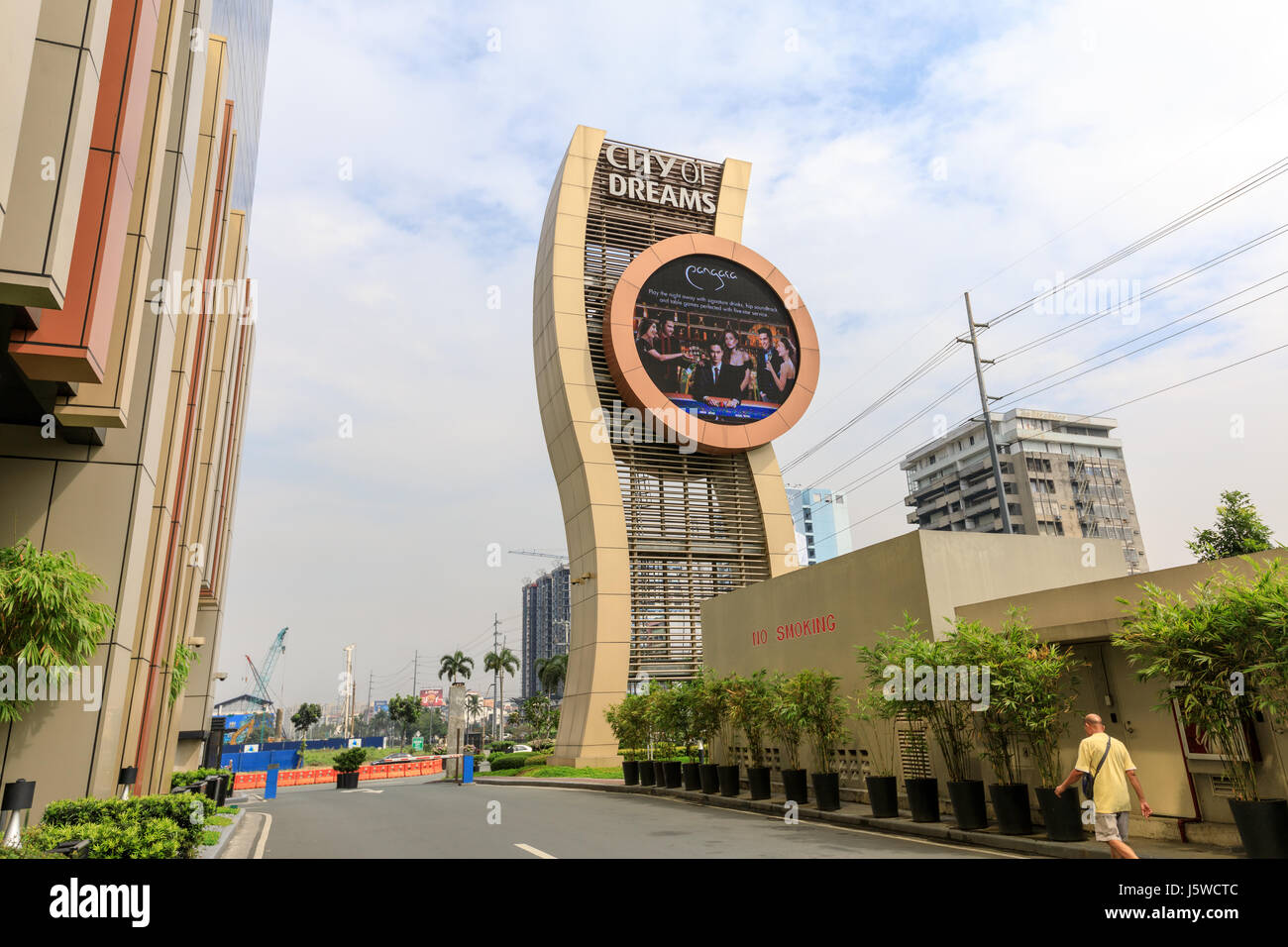 Feb 18, 2017 La Città dei Sogni(hotel, casinò e complesso per lo shopping) a Manila nelle Filippine Foto Stock