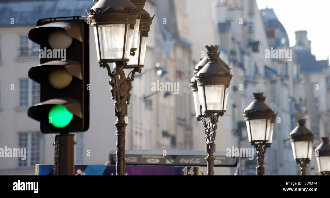 strada di Parigi Foto Stock