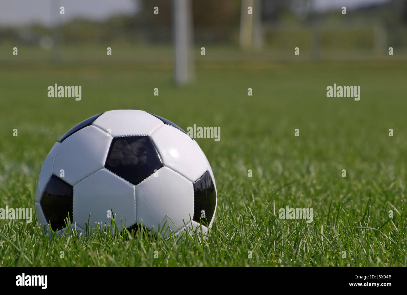 Sport Sport gioco tornei giocando gioca palla giocata campo soccer match Foto Stock