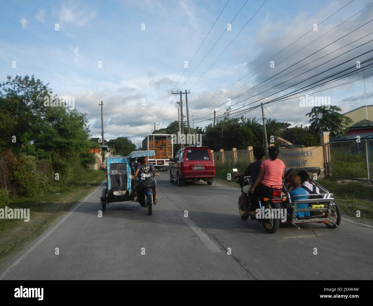 01687 Biak-na-bato Salangan Santa Rita Camias San Juan San Miguel Bulacan Strada Provinciale 23 Foto Stock