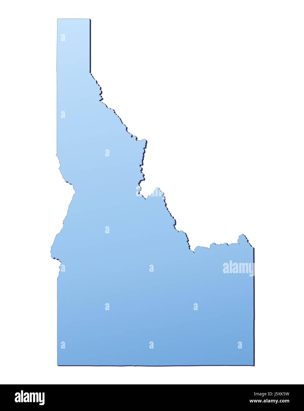 Blu di stato usa mappa atlas mappa del mondo sfondo grafica di sfondo grafico Foto Stock