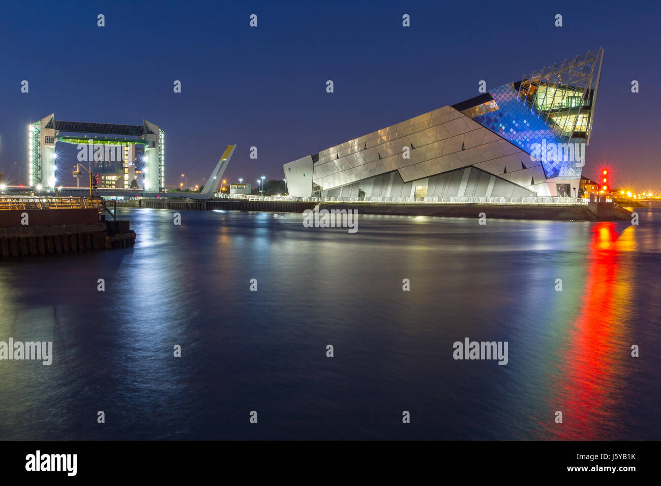 La profonda Submaquarium, Hull UK Città della cultura 2017 Foto Stock