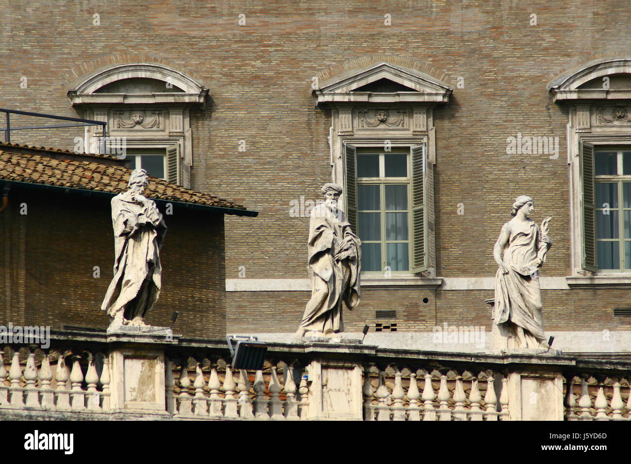 Dettaglio scultura barocca visite Roma Roma Vaticano Italia storia religione Foto Stock