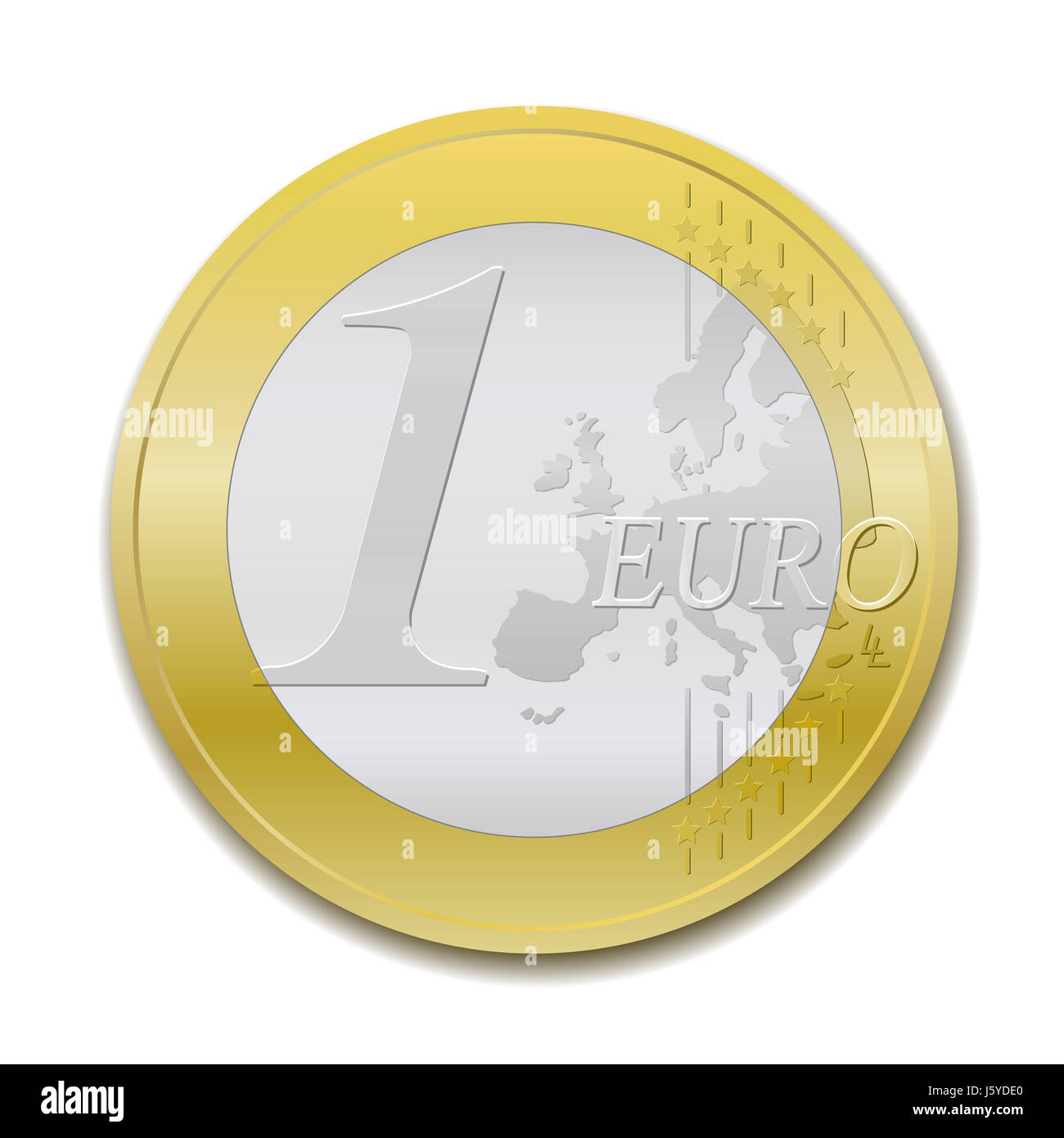 I prestiti bancari istituzione euro monete in Europa i rapporti aziendali business deal Foto Stock