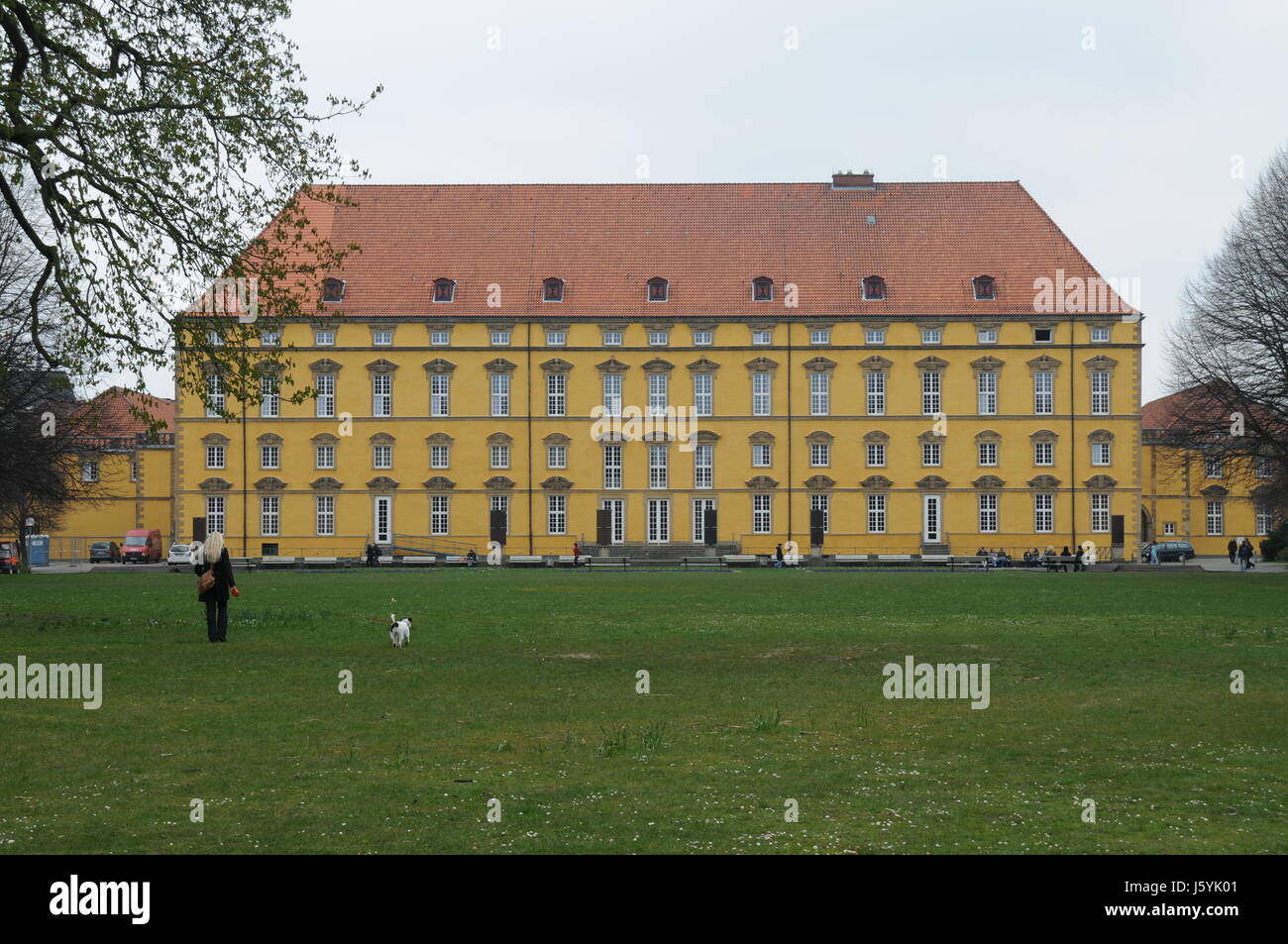 Castello in osnabrck Foto Stock