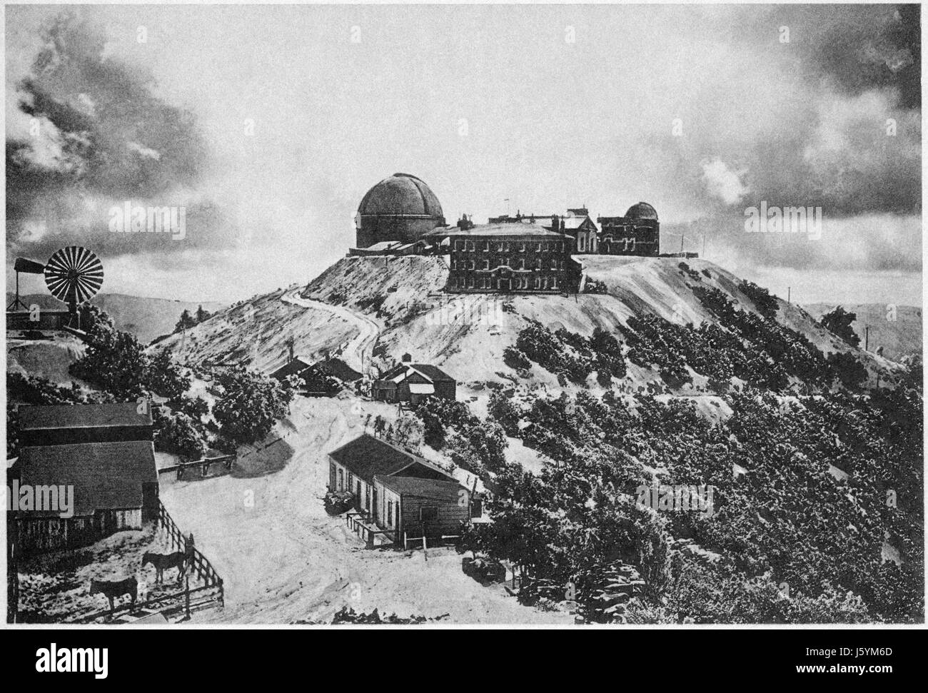 Leccare osservatorio, Mt Hamilton, vicino a San Jose, California, USA, fotoincisione, Denison News Co., 1903, Foto Stock