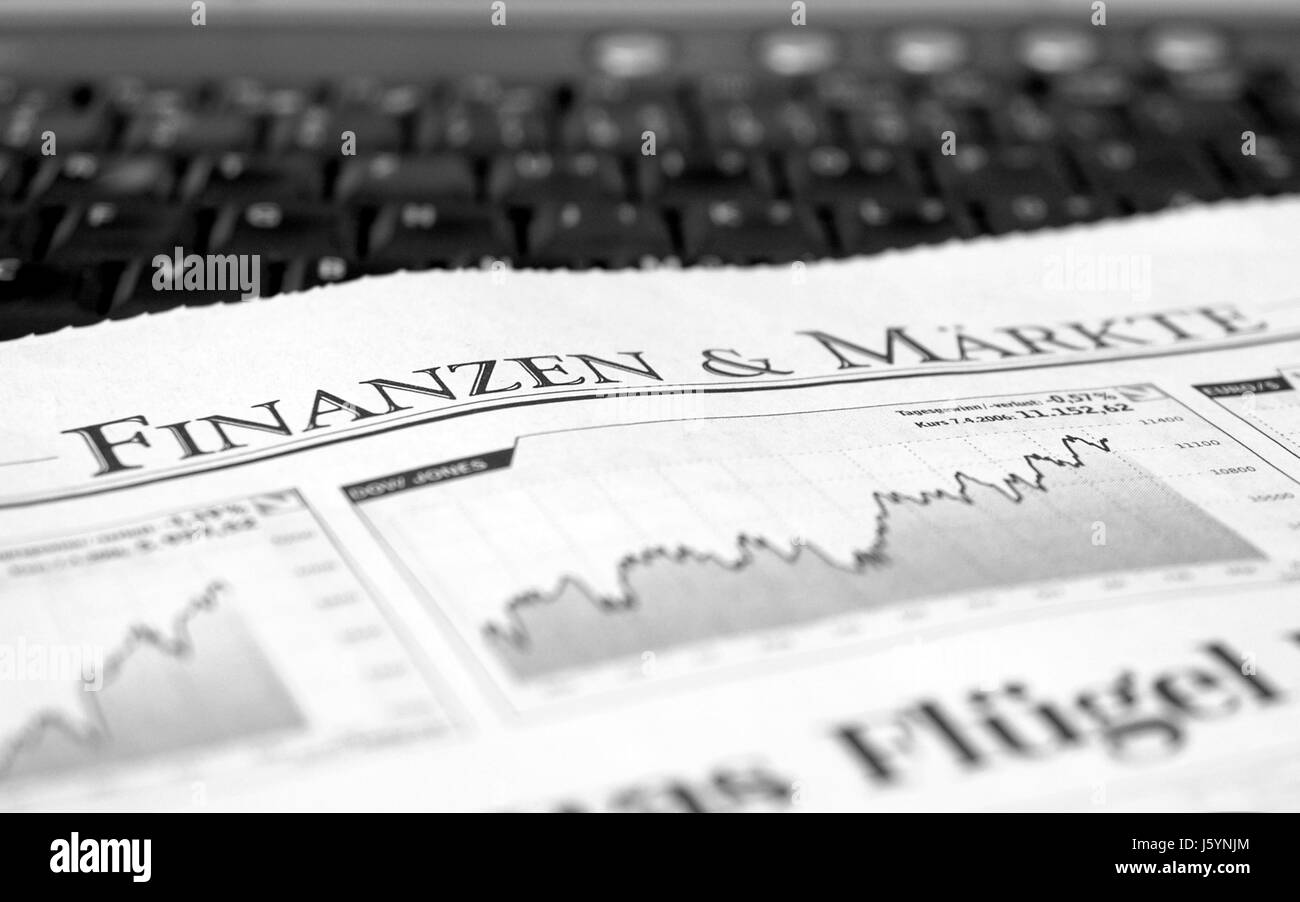finanze Foto Stock