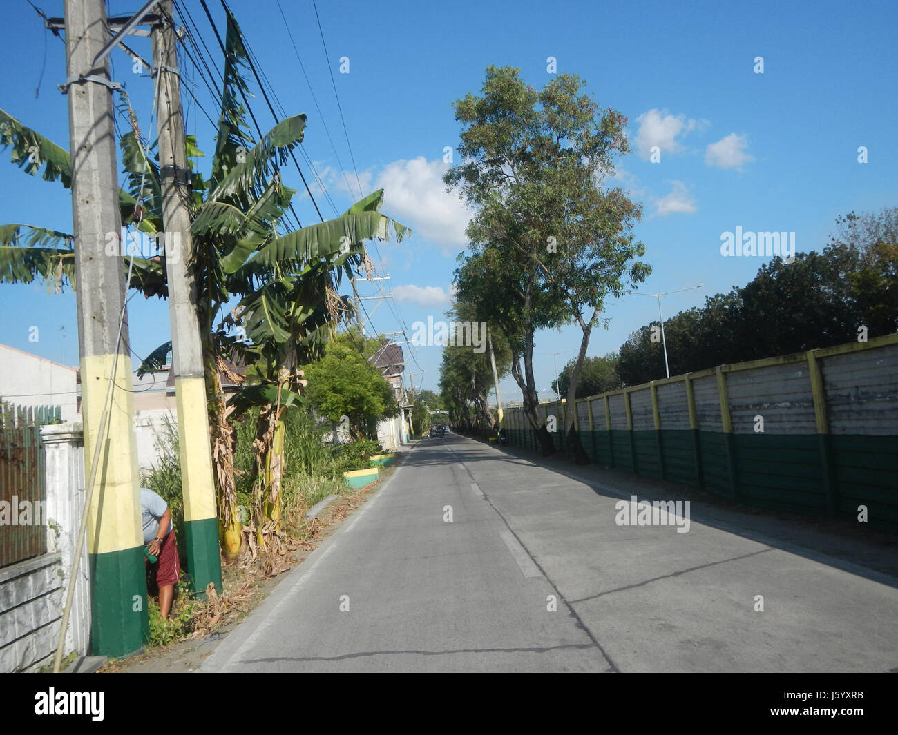 03291 archi di confine segni Malis sovrappassi NLEx Guiguinto Bulacan strade comunali 01 Foto Stock